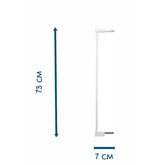 BabyDan Extend A Gate Aparatı 7cm Beyaz